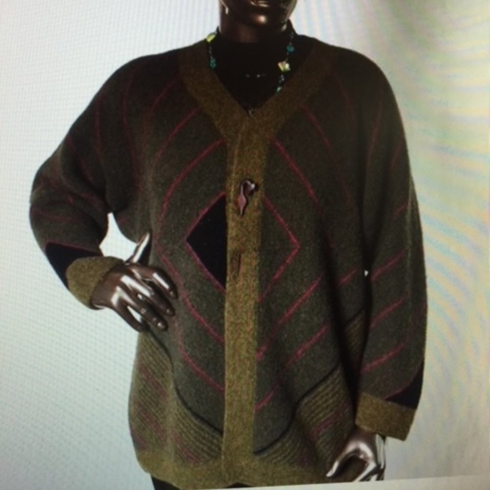 Cardigan 100 % wool